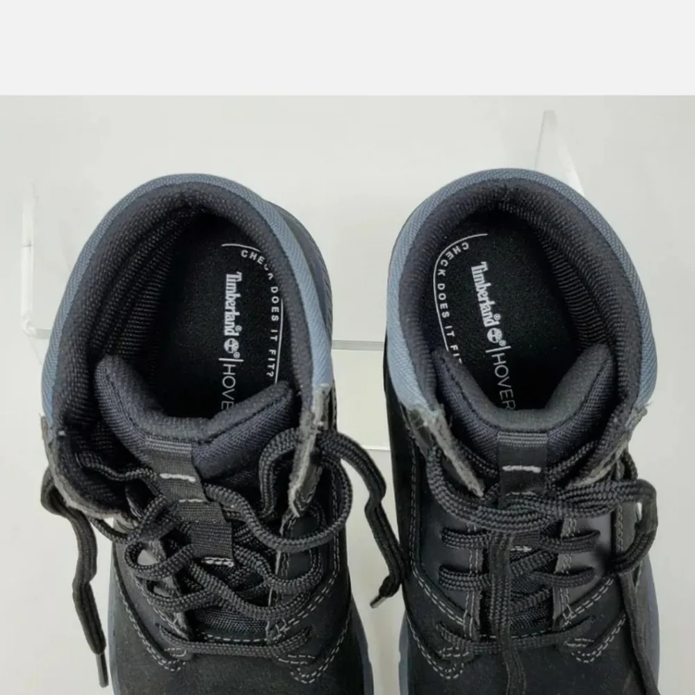 Timberland Boltero Mid Sneaker Boots Black Gray TB 0A26PT 001 Youth Size 2.5 New